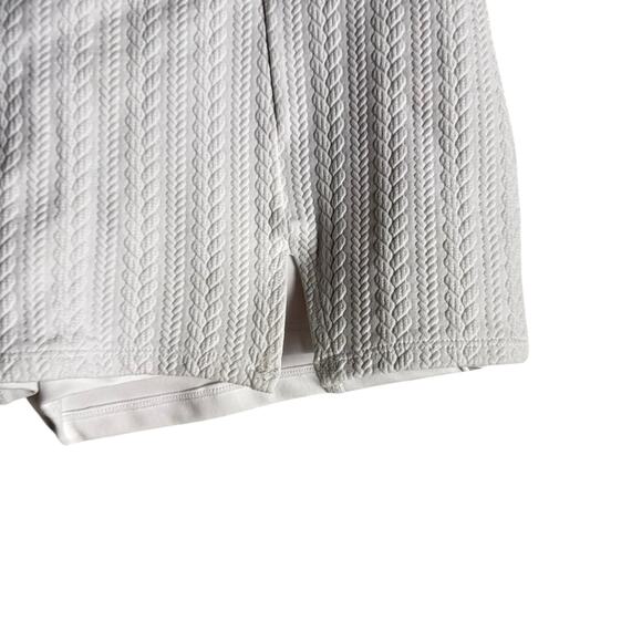 Beach Riot Falda Shore White Striped Waist Notched Summer Mini Skirt Size XS - Picture 7 of 10